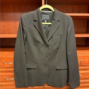 Like New Ladies Size 10 Stretch Black Banana Republic Blazer